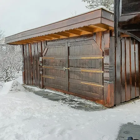 Log Near Hogevarde With Mountain Views Nyaraló Granheim (Fla)